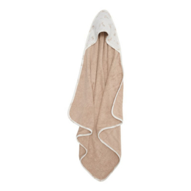 Little Dutch badcape | baby bunny beige