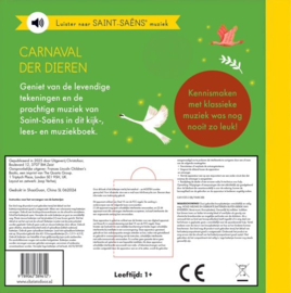 Boek carnaval der dieren muziekboekje