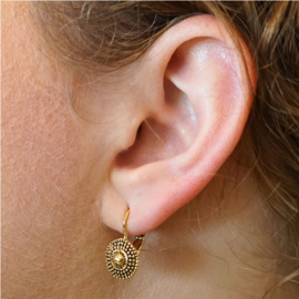 Camps & Camps oorbellen | goud plated  dormeuses
