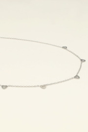 my jewellery ketting | open hartjes zilver
