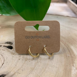 Go Dutch Label oorbellen | basic goud