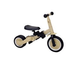 loopfiets 4 in 1 driewieler Lio met duwstang | pistache groen