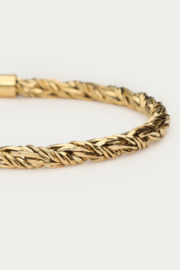 MyJewellery Armband grove met een twist goud