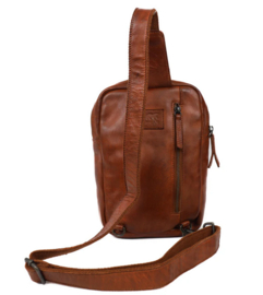Bear design Crossbody tas 'Stefan' cognac