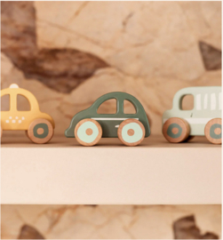 Jollein Houten Auto op Wielen - On The Go - 3 Stuks