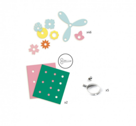 Djeco knutselen | artistic plastic ringen