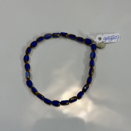 Just a touch armband crystal diep blauw