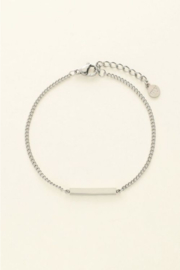 my jewellery armband | armband met balkje zilver*