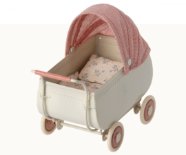 Maileg kinderwagen micro | koraal