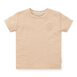 Little Dutch t-shirt korte mouw beige