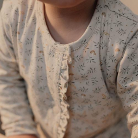 Little Dutch Pyjama - Zand - Blueberry Leaves