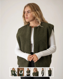 tiltil logan teddy gilet army