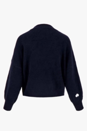 zusss trui hartje detail donkerblauw