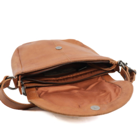Bear Design schoudertas 'Len' cognac