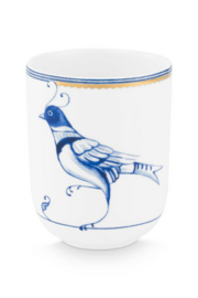 Pip studio Beker Small Pip&The Blue Bird White