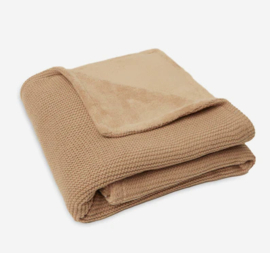 Jollein deken wieg 75x100cm | biscuit\fleece
