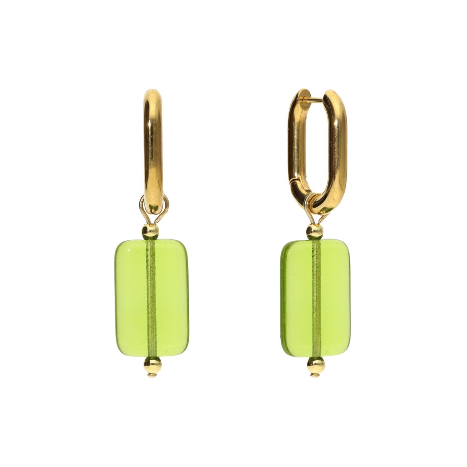 camps & camps oorbellen Glass Erenite
