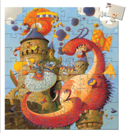 Djeco puzzel | de ridder en de draak
