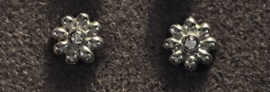 My Jewellery oorbellen | studs met bloem zilver