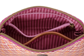 Pip Studio Coby Cosmetic Bag Triangle Small Mojo Pink