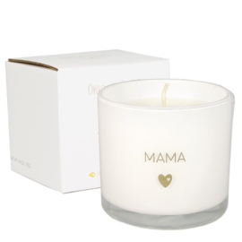 My Flame geurkaars met wens-armband - mama - Fresh cotton