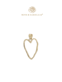 rose en camellia bedel open hart