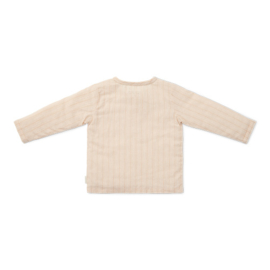 Little Dutch t-shirt lange mouw sand stripes