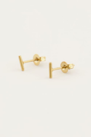 My Jewellery oorbellen | oorbellen studs staafje goud