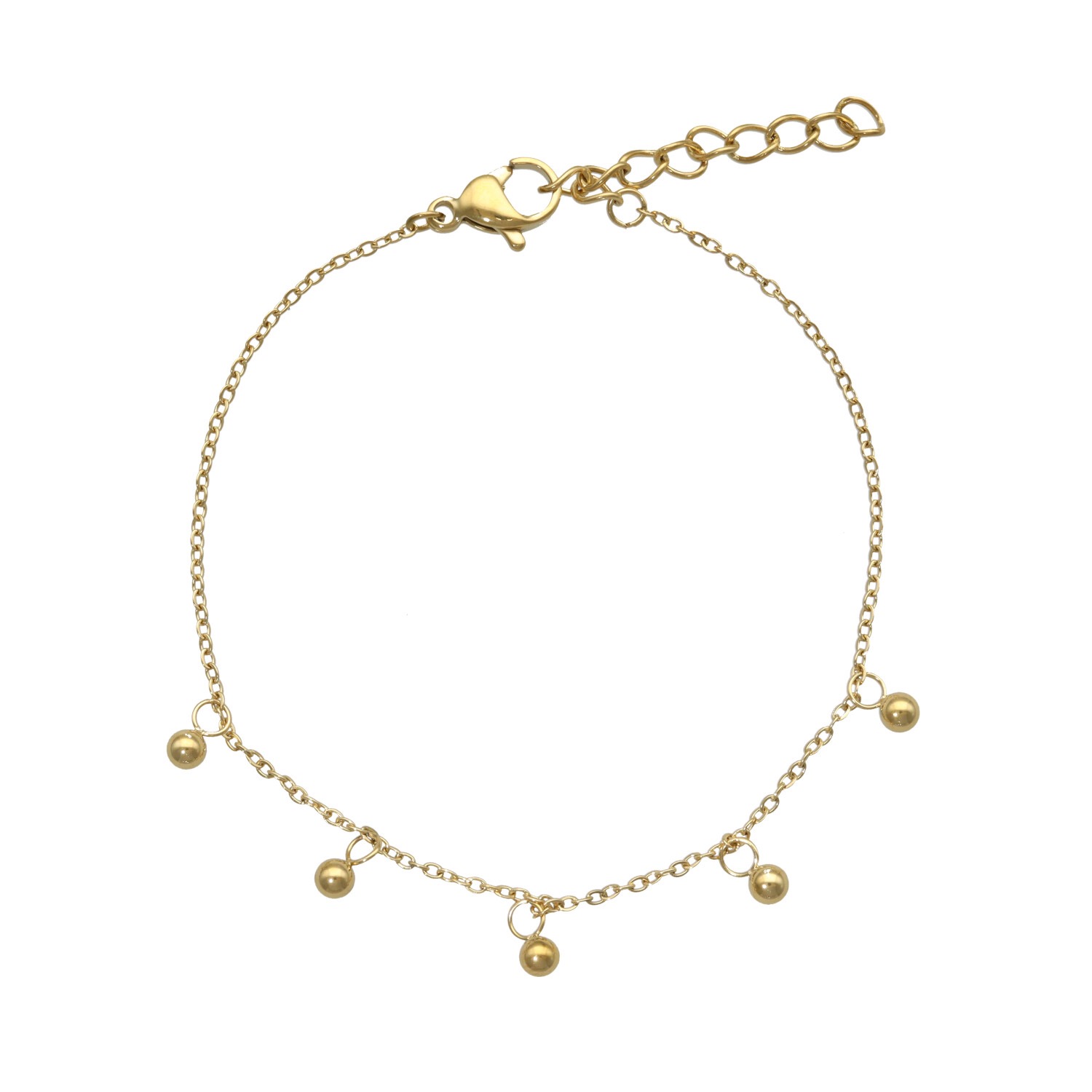 Camps & Camps Little Golden Balls Bracelet
