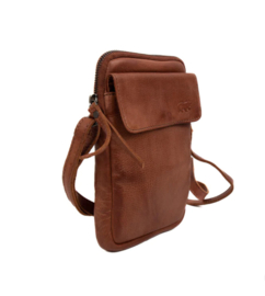 Bear Design telefoontasje 'Igor' cognac