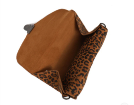 Bear Design Clutch/enveloptasje 'Pascalle' panther