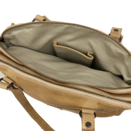 Bear Design handtas/schoudertas 'Lieke' cognac