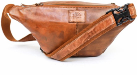 Bear Design Cow Lavato Leren Heuptas | cognac