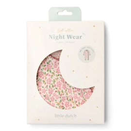 Little Dutch Eendelige pyjama - Roze - Fairy Garden - Fairy Floral