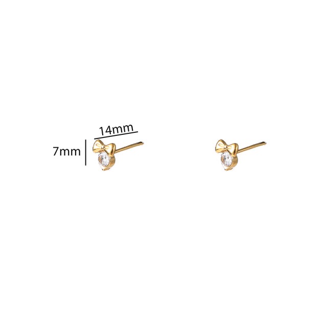 Go Dutch Label bow spark stud