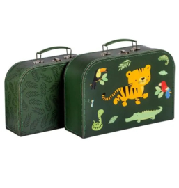 Little Lovely Company kofferset | jungle tijger
