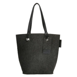 Zebratrends Shopper | vilt antraciet