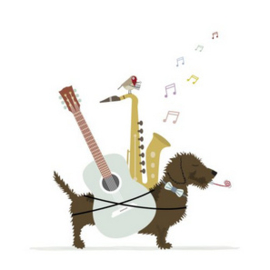 wenskaart Frits | muziek