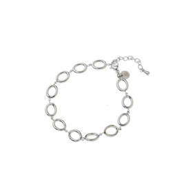 Go Dutch Label armband oval links bracelet zilver