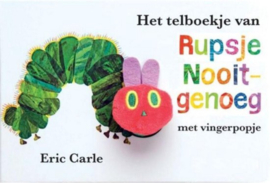 Boek Het telboekje van Rupsje Nooitgenoeg | vingerpopboekje