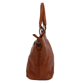 Bear Design hand-/schoudertas 'Manon' cognac