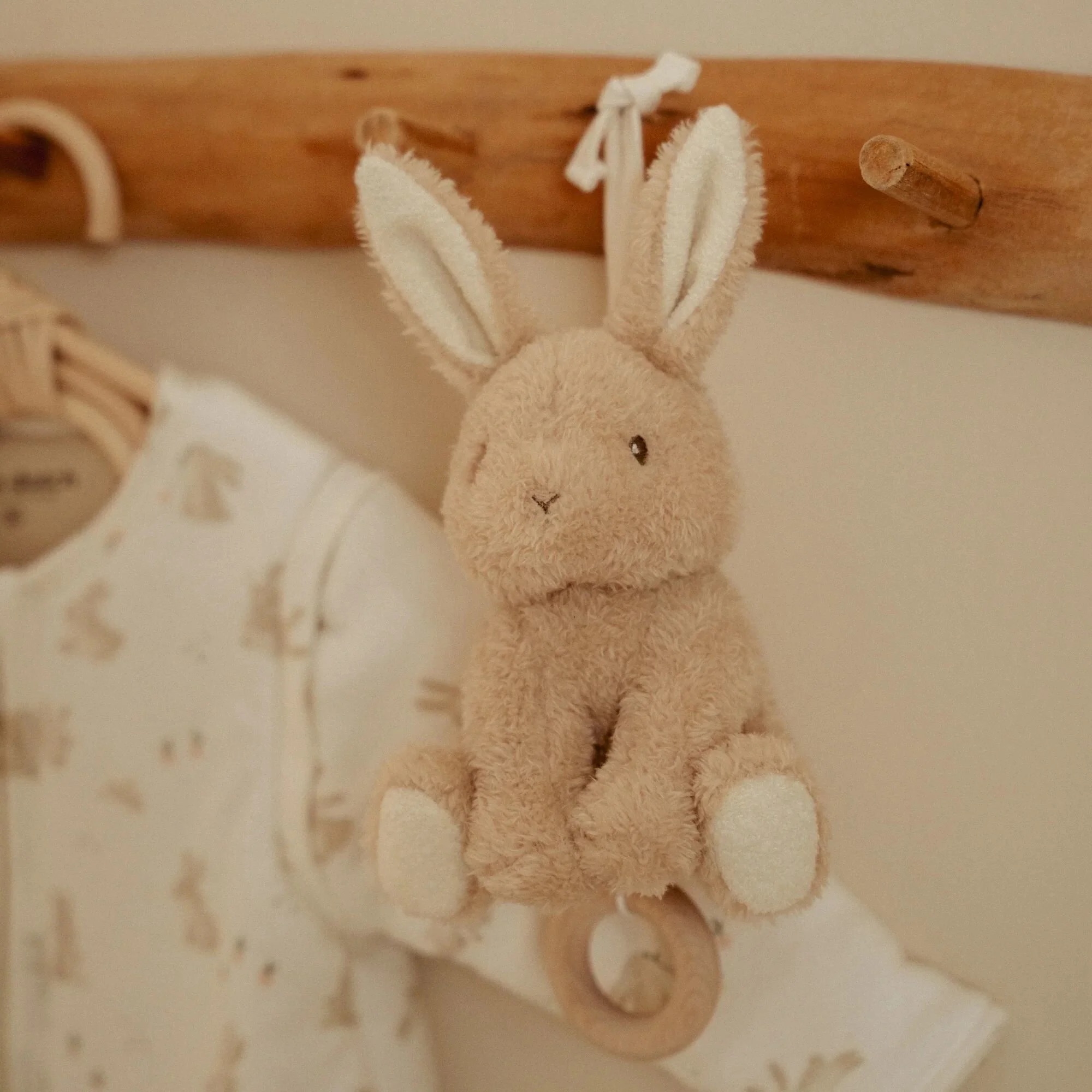 Little dutch muziekdoosje konijn baby bunny beige