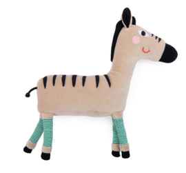 Moulin Roty knuffel rammelaar Les Toupitis | zebra