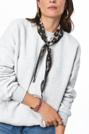 My Jewellery Panterprint sjaal met zwarte rand