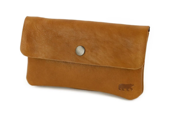 Bear Design Portemonnee/etui 'ivy' cognac