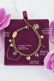 My Jewellery armband | love life armband goud