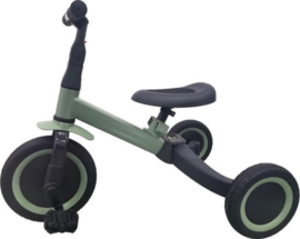 loopfiets 4 in 1 driewieler kaya | groen