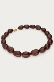 My Jewellery Bruine chunky kralenketting