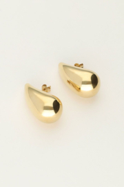 My Jewellery oorbellen | druppel groot goud