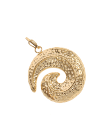 rose en camellia bedel ronde schelp